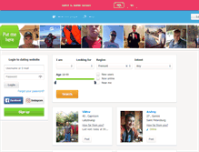 Tablet Screenshot of flirtomir.com
